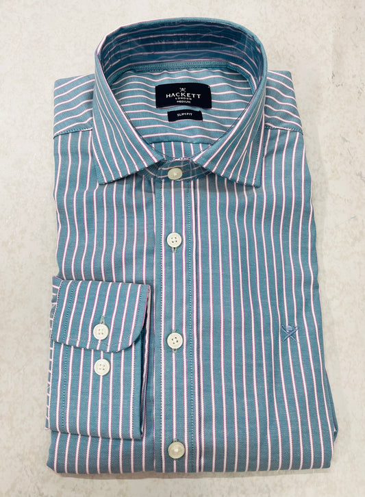 Hac.kett stripped shirt d41 yc