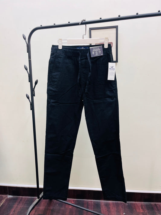 Holl.ister original black linen pants qc