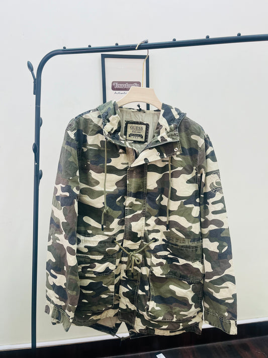 Gu.ess Original heavy parka jacket