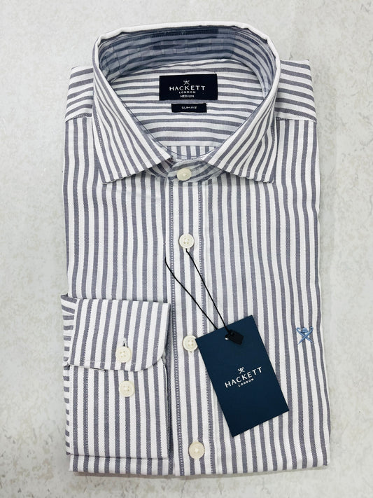 Hac.kett stripped shirt d41