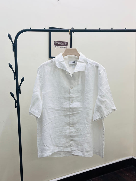 COS original relaxed fit linen shirt d46