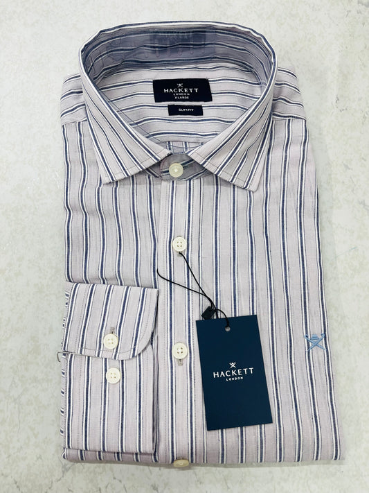 Hac.kett stripped shirt d41