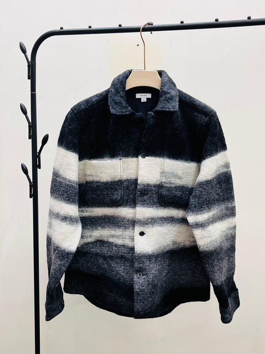 Reiss original wool blend shacket d95