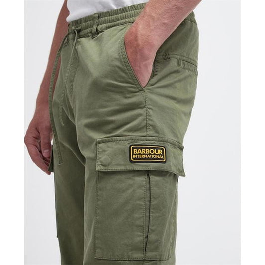 Bar.bour original olive cargos