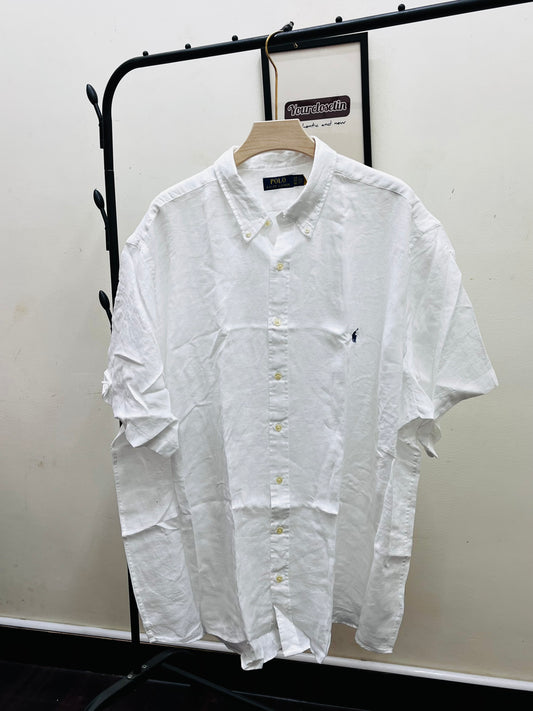 R L PO.LO original linen classic fit shirt cod