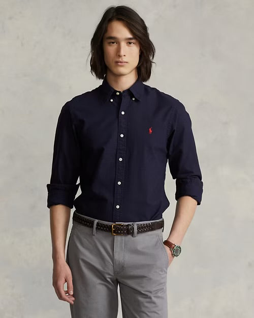 R L PO.LO original navy classic fit shirt d11