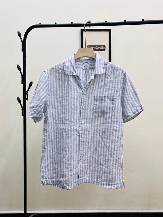 Brooks brot.hers linen regent fit shirt D21