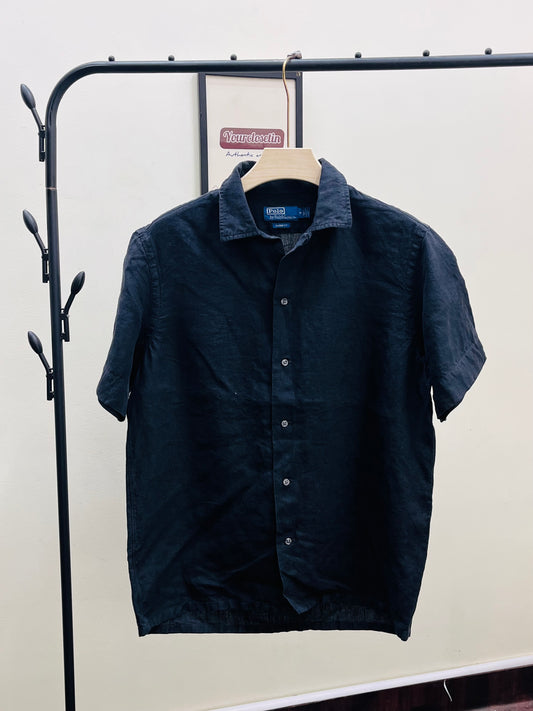 R L PO.LO original linen classic fit shirt d65 yc