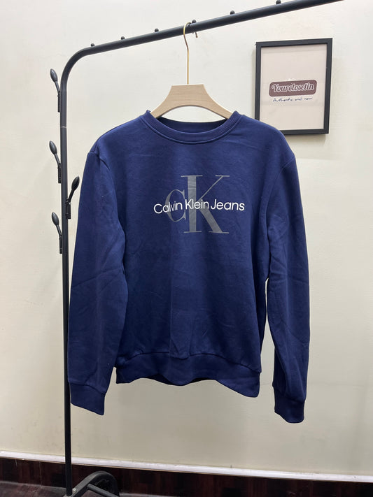 C K original purple sweatshirt