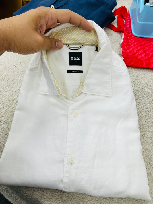 Bo.ss original linen shirt d35