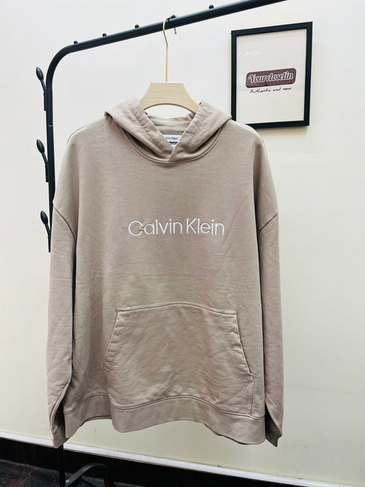 C K original beige hoodie