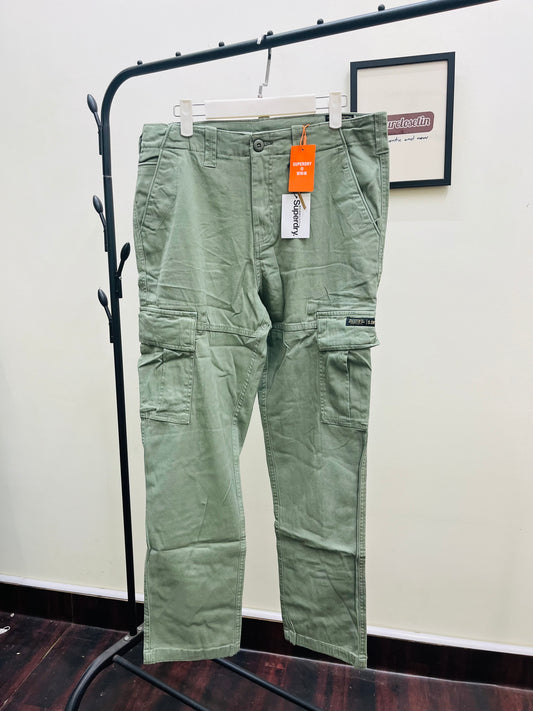 Super.dry original olive cargos