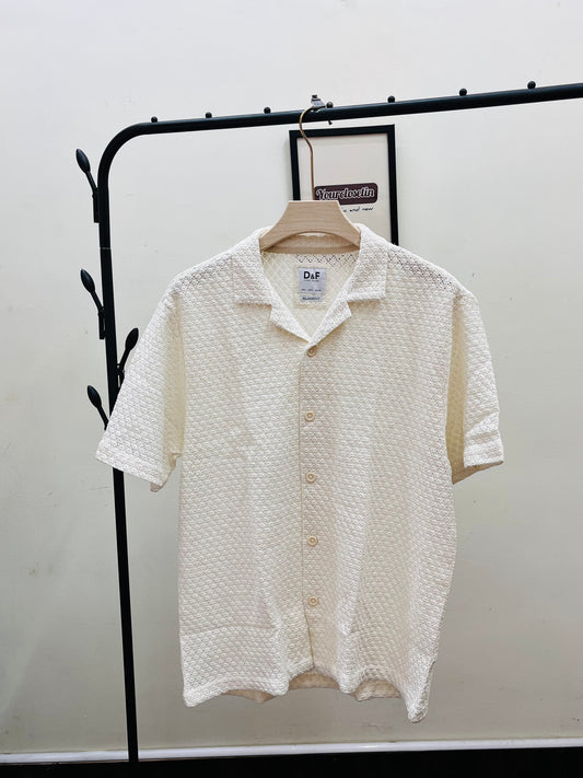 Denim & flower shirt qc
