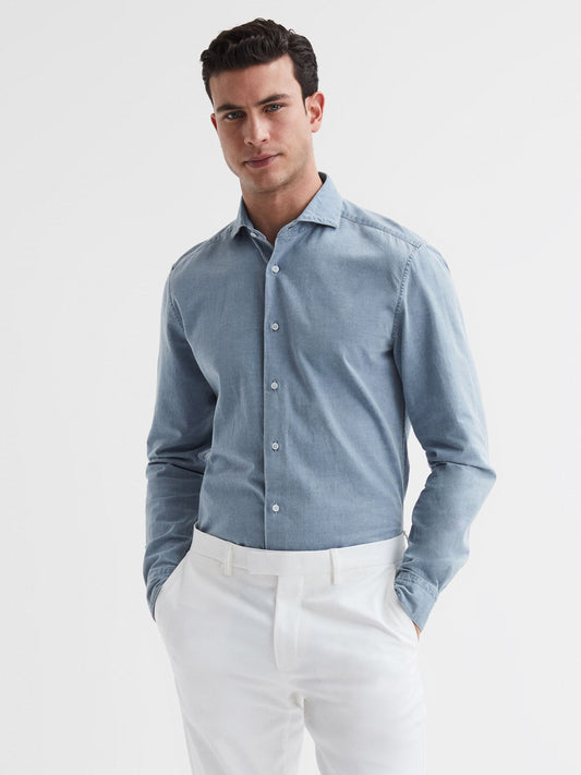 Reiss original chambray shirt