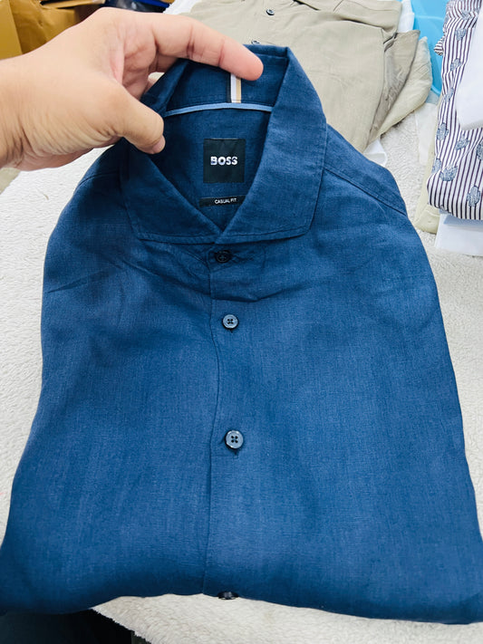 Bo.ss original linen shirt