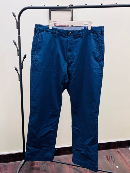 R L original navy STRETCH CLASSIC  FIT chinos