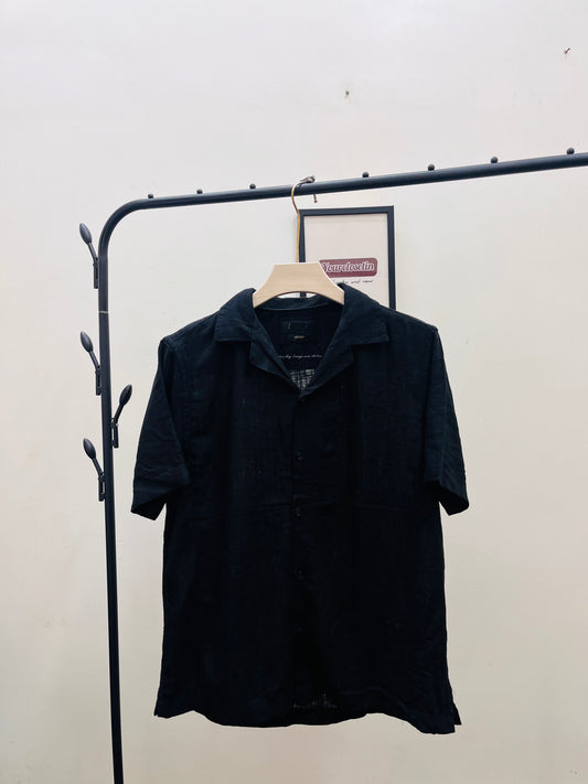 Denim & flower shirt qc