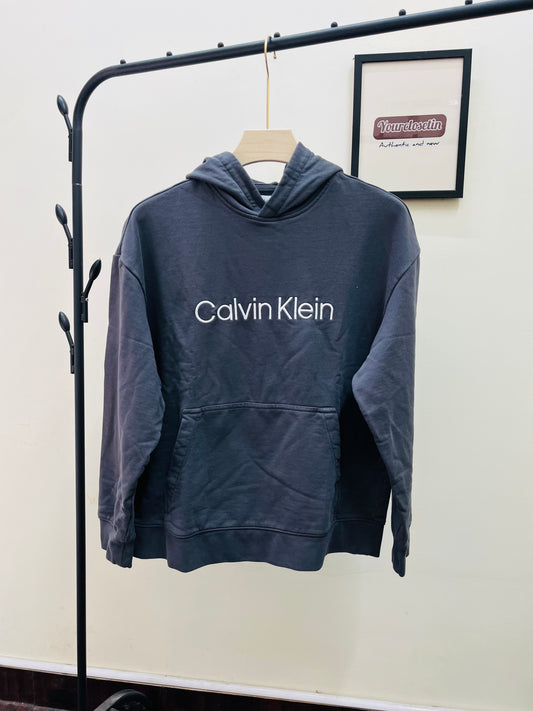 C K original grey hoodie