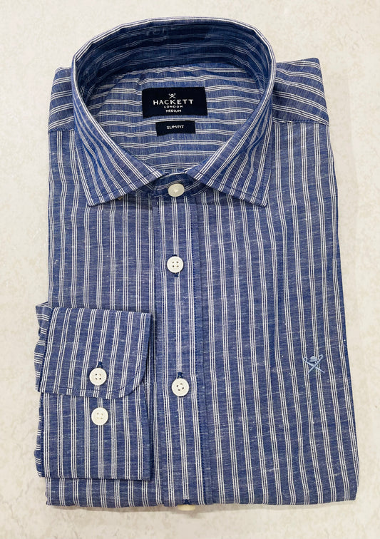 Hac.kett stripped shirt d41 yc