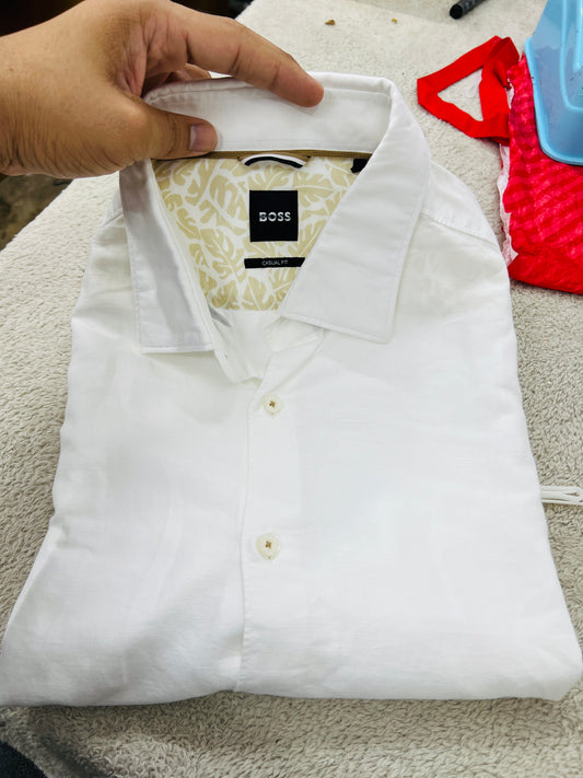 Bo.ss original linen shirt d35