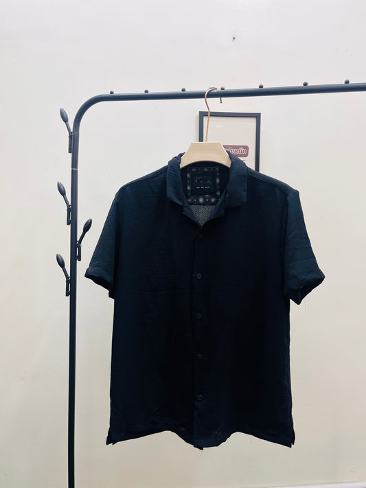 Denim & flower shirt qc