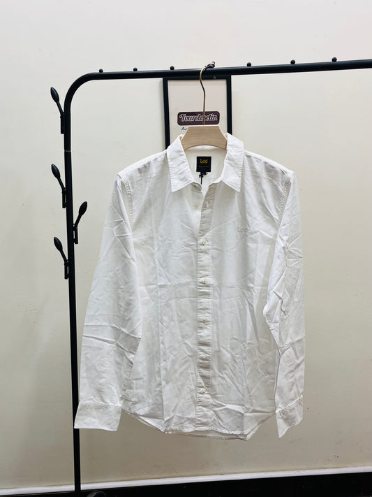L.ee original white oxford shirt d16
