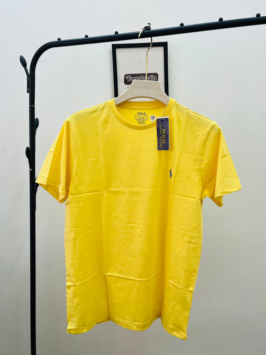 R L PO.LO orignal yellow T-shirt