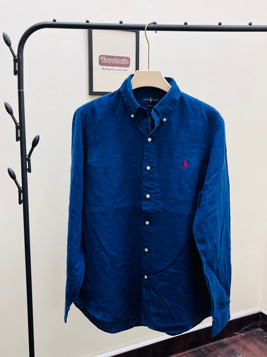 R L PO.LO original linen shirt d51 yc