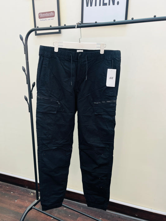 H M original zipper cargos