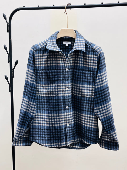 Reiss original wool blend shacket d95