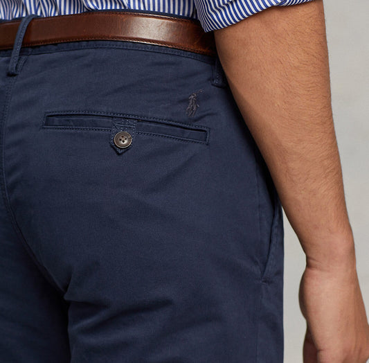 R L original navy chinos qc