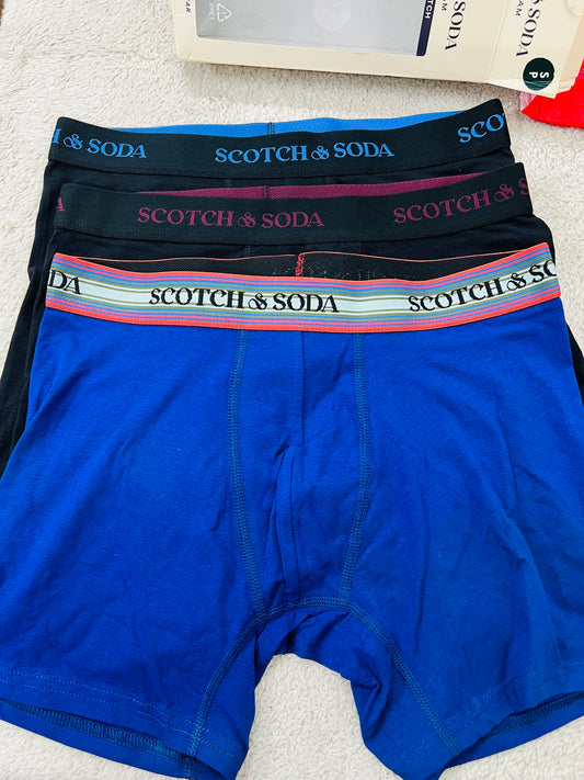 Scotch & soda original 3 pcs box trunks d28